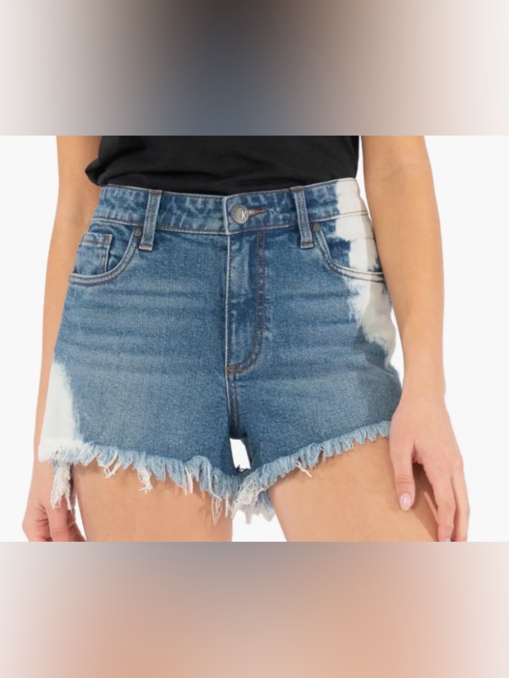 Kut From The Kloth Jane Denim Shorts, Size 2